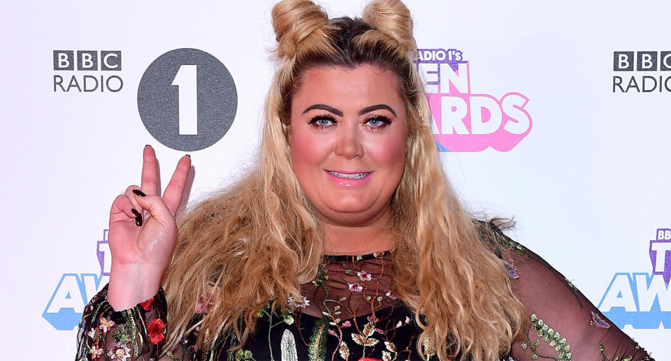 Gemma Collins saw the funny side. Copyright: [PA]