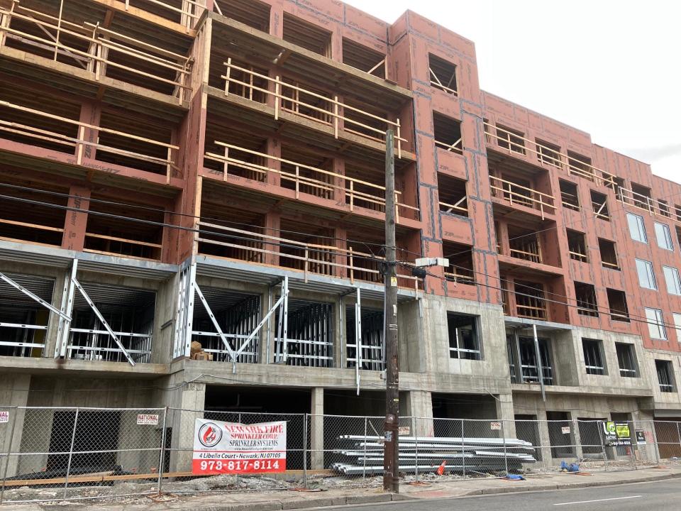 Fairview resident Juan Jose Coc fell to his death on Feb. 2 from this construction site in Jersey City, according to police.