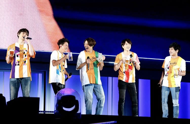 Arashi held their farewell Arafes (short for Arashi Festival) concert at Japan’s national stadium on 3 November 2020 before the J-pop group goes on hiatus at the end of the year. (Photo: Arashi/Instagram)