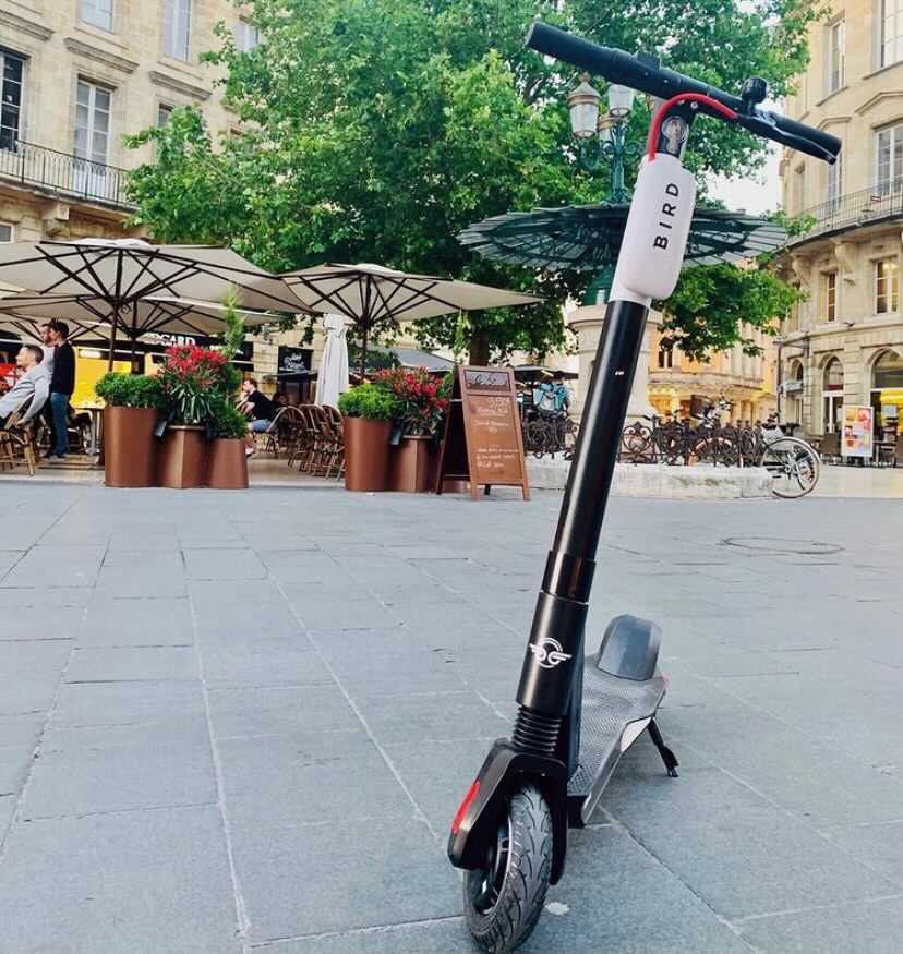Bird's electric scooter is currently available in Manchester and Nashua.