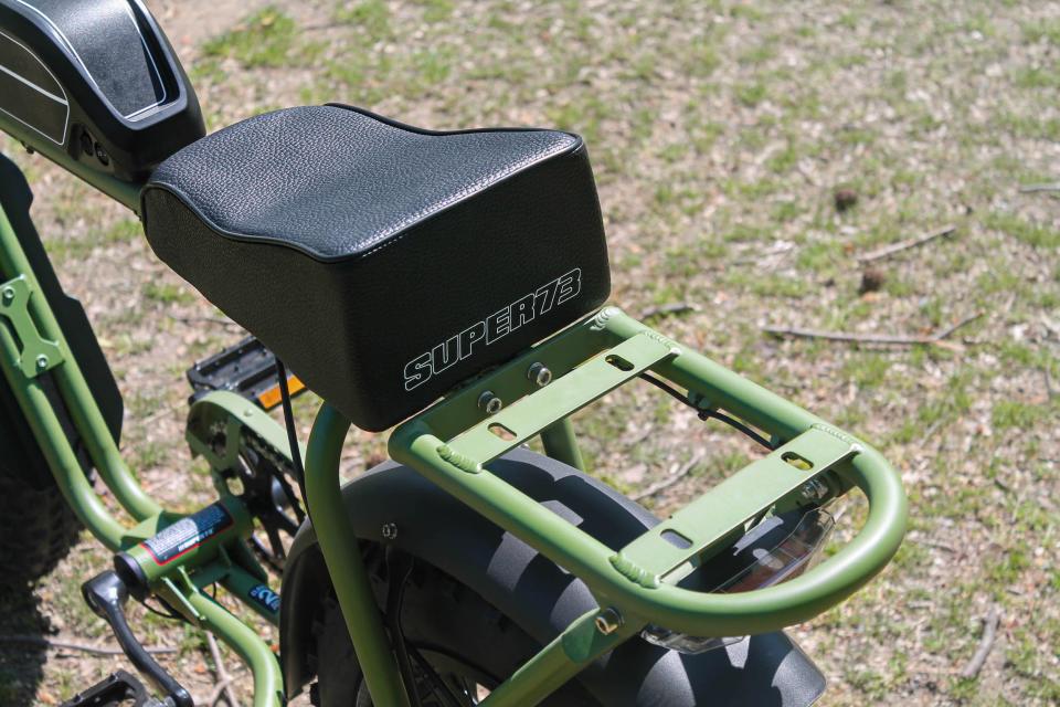 Super73 seat rack