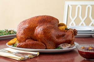 Herb and Citrus Butter Roasted Whole Turkey recipe available in attached PDF