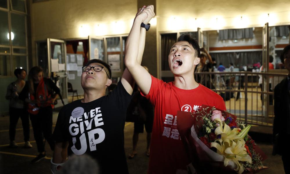 <span>Photograph: Vincent Thian/AP</span>