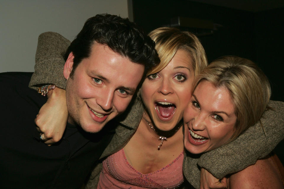 Heartbreak High actor Sebastian Goldspink, actress Alexandra Davies and makeup artist Nikky Reik attend the post-screening cocktail party for 