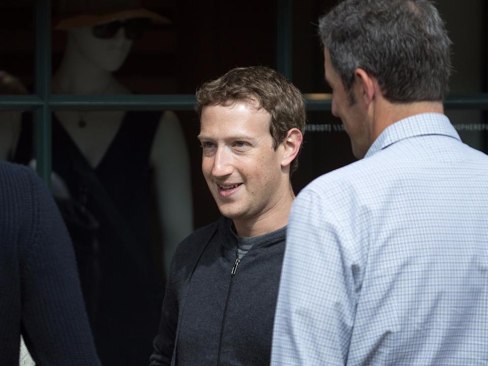 Mark Zuckerberg Sun Valley