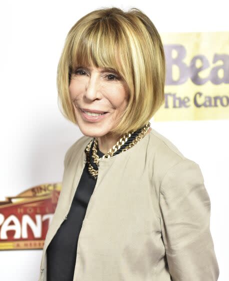 Cynthia Weil attends the premiere of "Beautiful - The Carole King Musical" at Pantages Theatre on June 24, 2016 in Hollywood