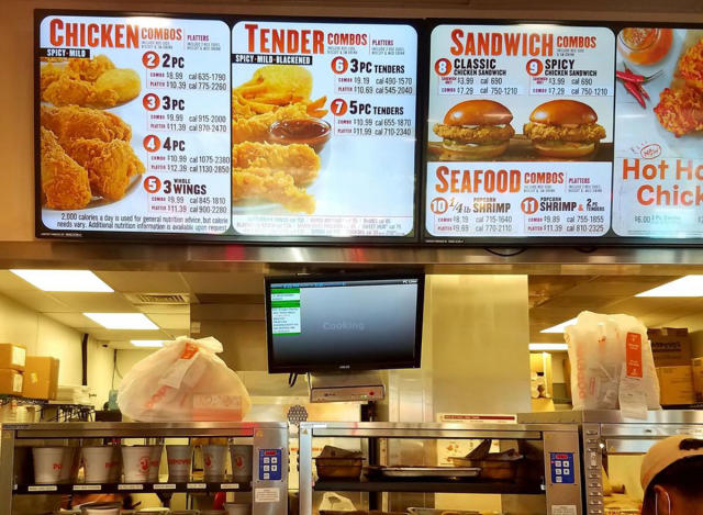 popeyes breakfast menu