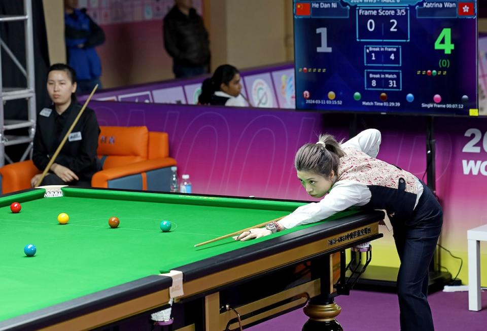 溫家琪（圖：World Women’s Snooker）