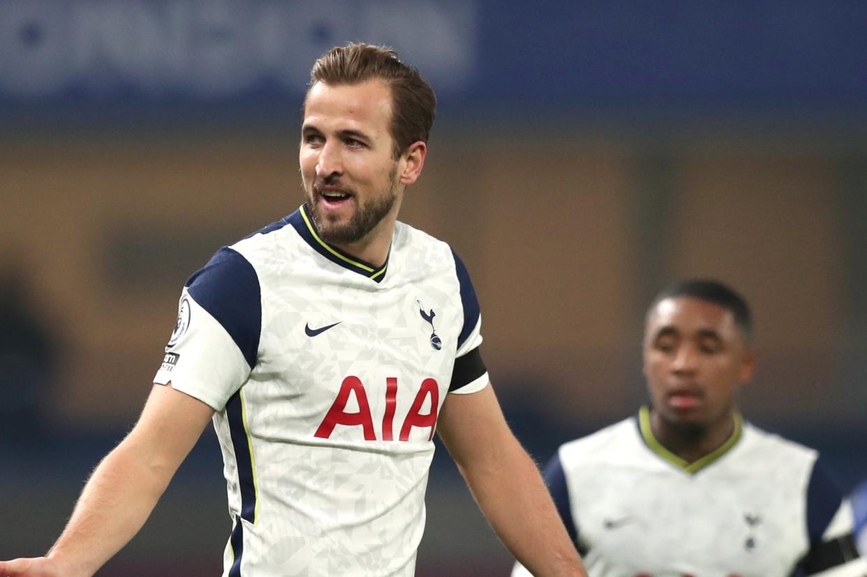 <p>Harry Kane has sustained an injury and missed Tottenham training on Wednesday</p> (Tottenham Hotspur FC via Getty Images)