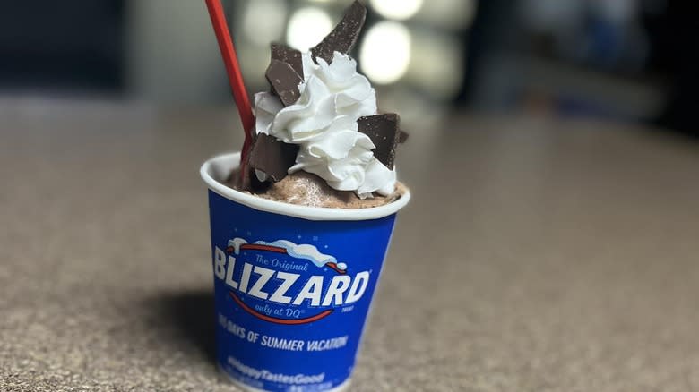 Dairy Queen OREO cocoa Blizzard 