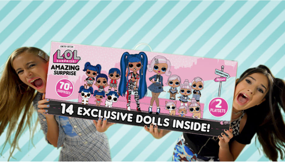 L.O.L. dolls are the big craze again this year! (Photo: Walmart)