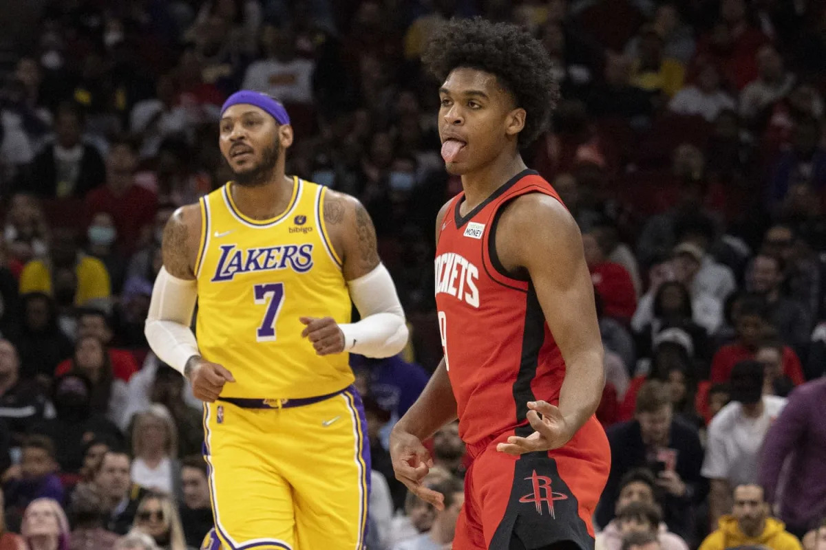Rockets rookie Josh Christopher plays unsung hero in win over Lakers