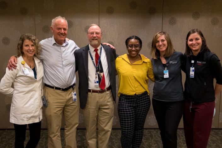 Wentworth Douglass 2021 President&#39;s Award recipients.