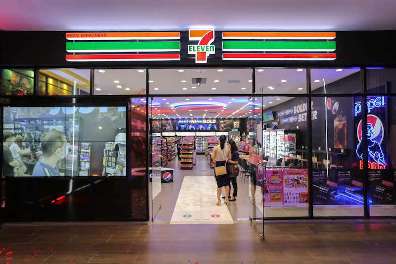 The 7-Eleven x Pepsi Concept Store is located at DA Square in Damansara Avenue, Bandar Sri Damansara. — Picture by Ahmad Zamzahuri