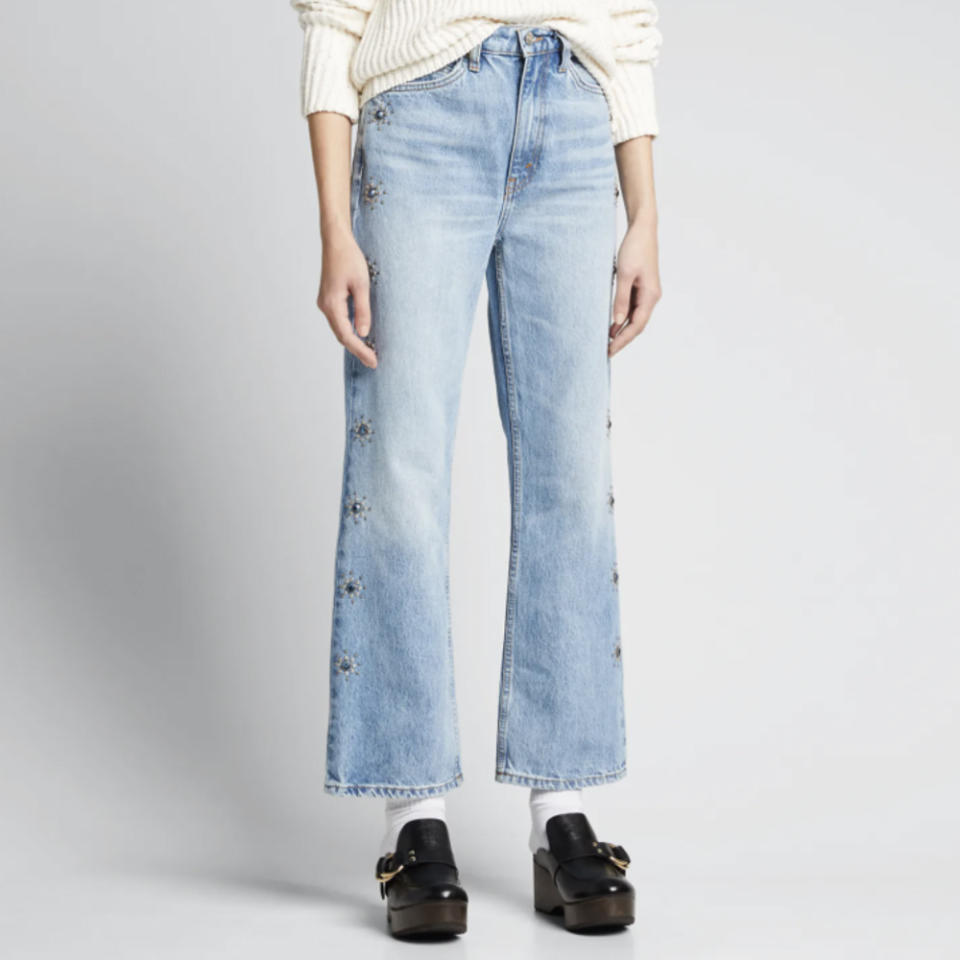 Re/Done 70s Loose Flare Leg Jeans