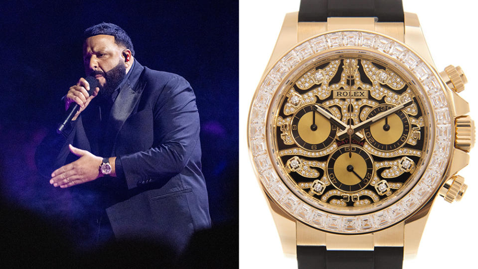 DJ Khaled 2023 Grammy Awards Rolex Cosmograph Daytona "Eye of the Tiger"