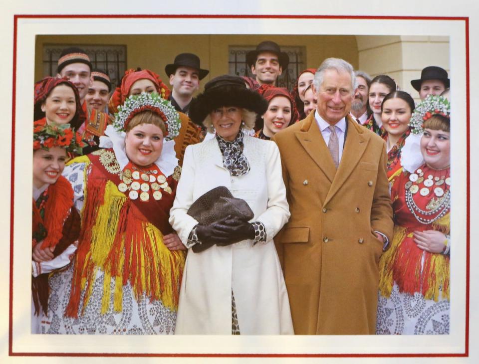 Prince Charles and Camilla 2016 Christmas card (Getty Images via Clarence House)