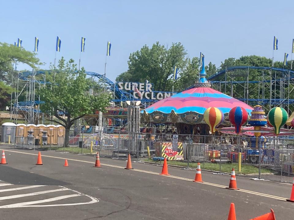 Bensalem police have implemented safety procedures at the annual carnival at the Neshaminy Mall after reports of unruly behavior among teens on May 12, 2023.