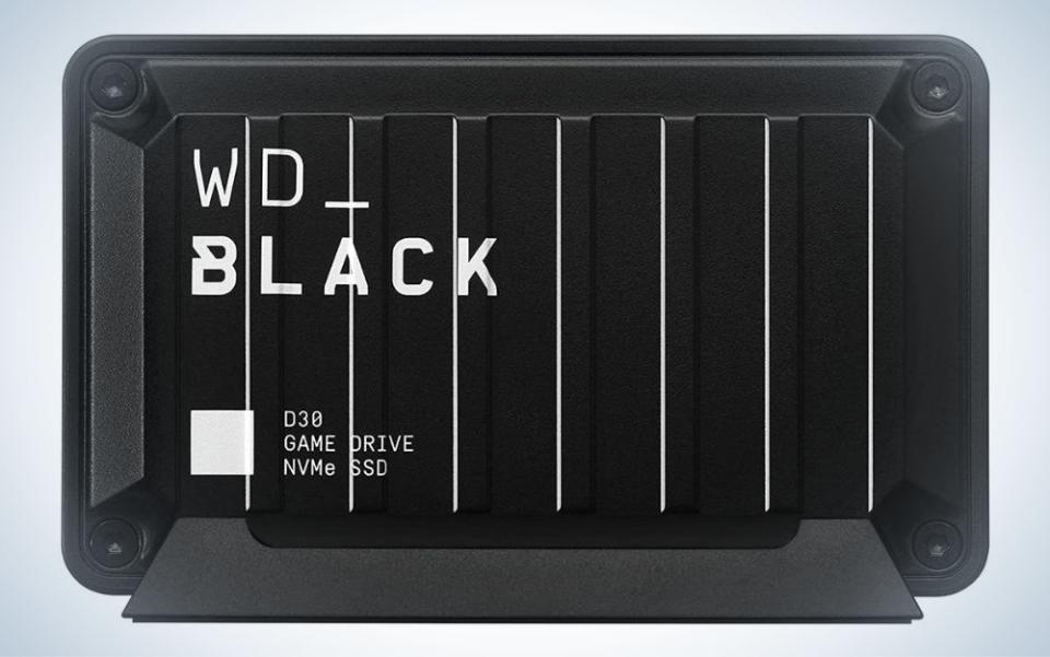 The WD Black D30 Game Drive SSD is the best for gaming. 