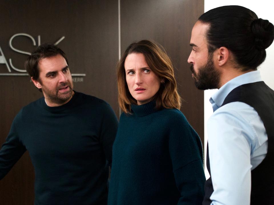 Level playing field: Grégory Montel, Camille Cottin and Assaad Bouab in Call My Agent!Shanna Besson