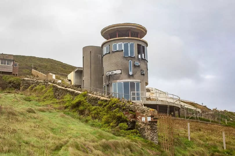 Chesil Cliff House is one of Grand Designs' most famous projects -Credit:SWNS