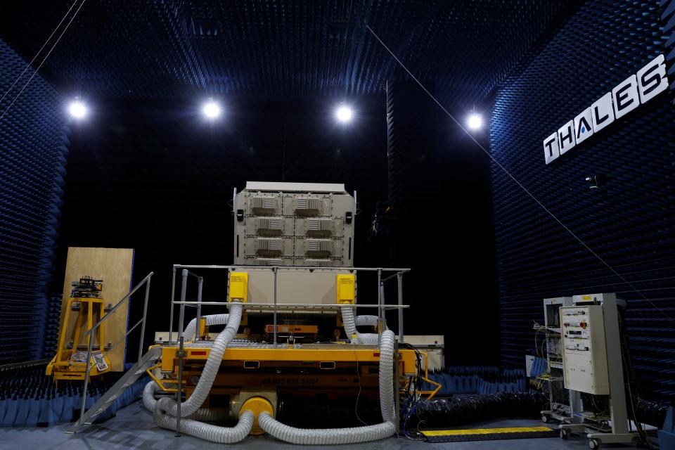 A Ground Master 200 at the Thales radar factory in Limours, France (Reuters)