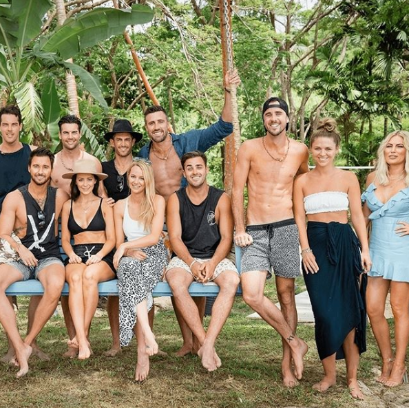 The 2018 cast of Bachelor In Paradise featured former Bachelor and Bachelorette stars. Photo: Channel Ten