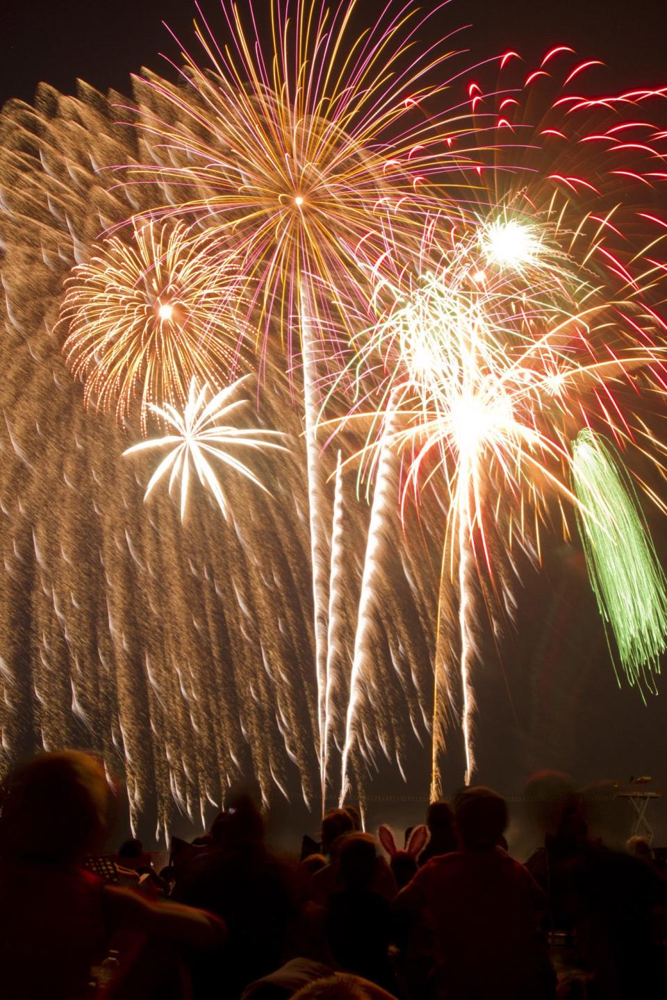 July 2, 2011: Thousands turned out to the park for the annual Fourth of July celebration at Memorial Park in Independence, Kentucky.