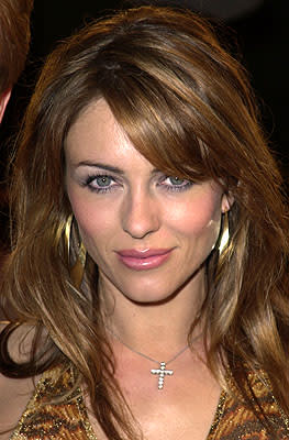 Elizabeth Hurley at the Hollywood premiere of New Line's Blow