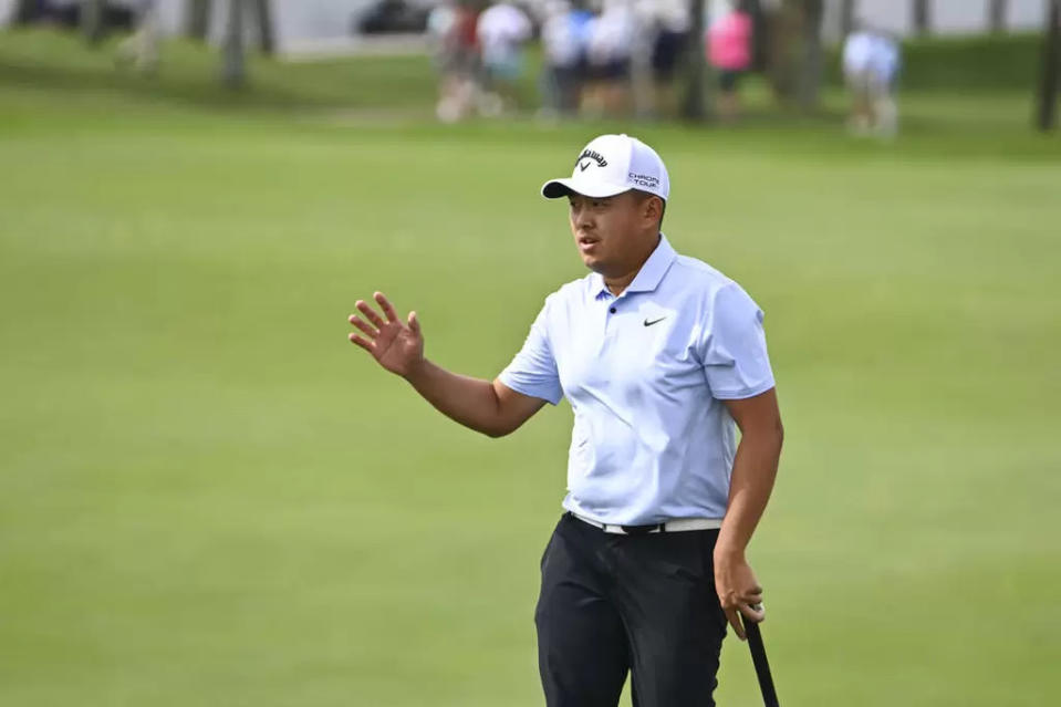 台灣高爾夫好手俞俊安。Getty Images 