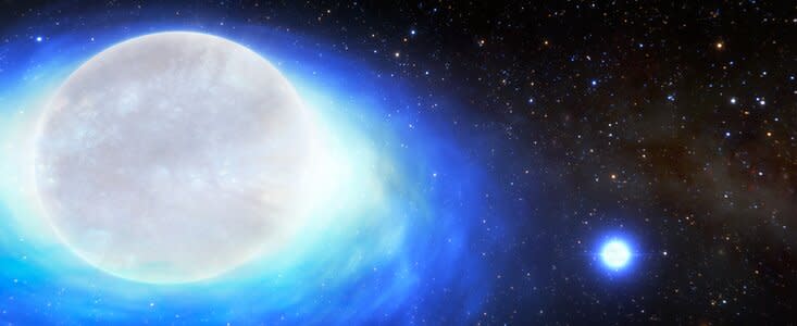 The star system is described as a 'one in ten billion' find (NOIRlab) 