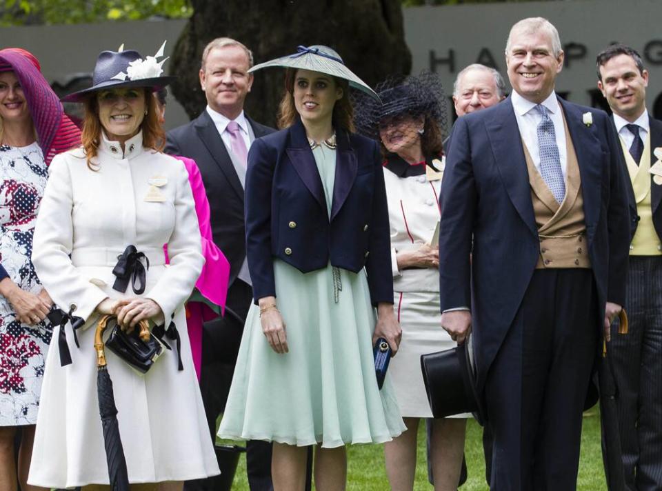 Duchess Sarah Ferguson, Prince Andrew, Princess Beatrice