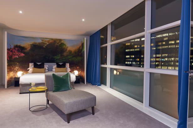 A typical Lowry Riverside Suite, like the one Alexis Sanchez and Jose Mourinho are staying in (Image: Lowry Hotel)