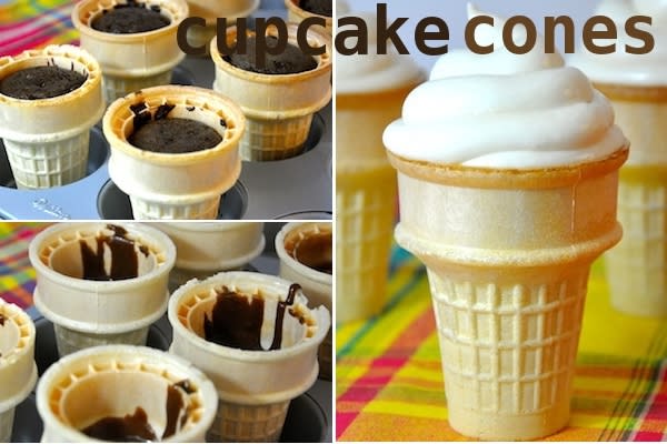 Recipe: Cupcake Cones