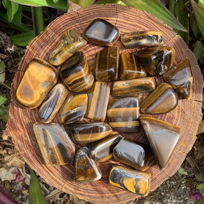 Tiger Eye Freeform Stones