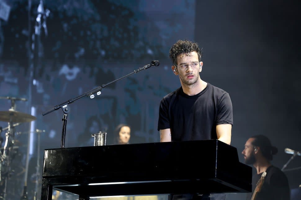  Matty Healy of The 1975 performs in concert during the 2023 Austin City Limits Music Festival - Weekend Two at Zilker Park on October 14, 2023 in Austin, Texas.