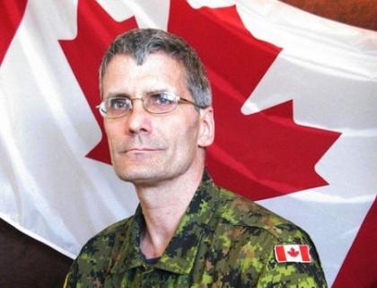 Warrant Officer Patrice Vincent is pictured in this undated handout photo. (Canadian Forces/Reuters)