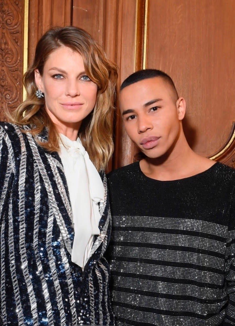 Balmain has always been a show I love. When you need a little sparkle in your life, there is no one better than Olivier Rousteing to bring it! I love his humble background, and his rise to the top of the fashion world is an amazing story. Such a great talent!