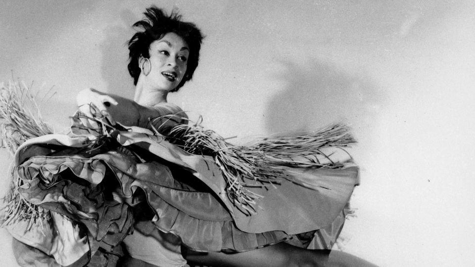 In this 1957 file photo, Chita Rivera, the original cast member in the Broadway musical production of "West Side Story," is shown. - AP