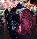 <p>The <em>Keeping Up with the Kardashians</em> alum and her rocker fiancé took their blended family to Disneyland to enjoy the holiday festivities — and even a little rain couldn't stop their fun!</p> <p>"The happiest place on earth, in the rain at Christmas time," wrote Kardashian, <a href="https://www.instagram.com/p/CXpd5eZLEjJ/" rel="nofollow noopener" target="_blank" data-ylk="slk:sharing photos;elm:context_link;itc:0;sec:content-canvas" class="link ">sharing photos</a> of the group taking in a fireworks show, enjoying the lights and decor and noshing on some candy cane-encrusted churros.</p>