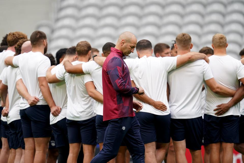 Steve Borthwick’s England are preparing to face Chile (David Davies/PA) (PA Wire)