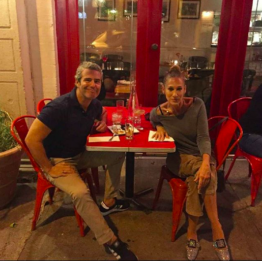 <p>SJP got sentimental at an old NYC favorite, with BFF Andy Cohen. “@cornelia_street_cafe with my date @bravoandy, the spot of my FIRST date with my now husband. It’s just that kind of a place. A Greenwich Village Institute. You’ll see.” (Photo:<a rel="nofollow noopener" href="https://www.instagram.com/p/BZU4xFaD7BB/?taken-by=sarahjessicaparker" target="_blank" data-ylk="slk:SJP via Instagram;elm:context_link;itc:0;sec:content-canvas" class="link "> SJP via Instagram</a>) </p>