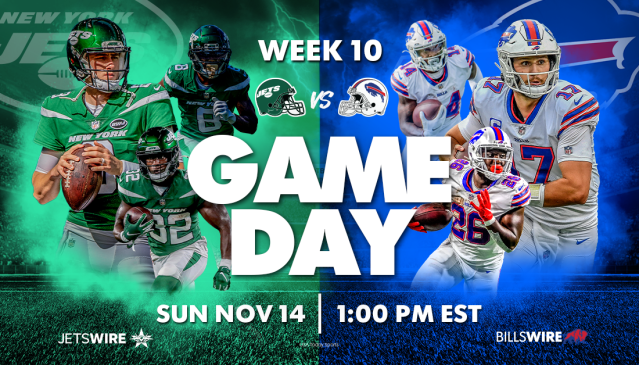 How to watch, listen, stream Bills vs. Jets in Week 10