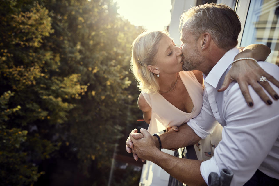 Sex auf dem Balkon