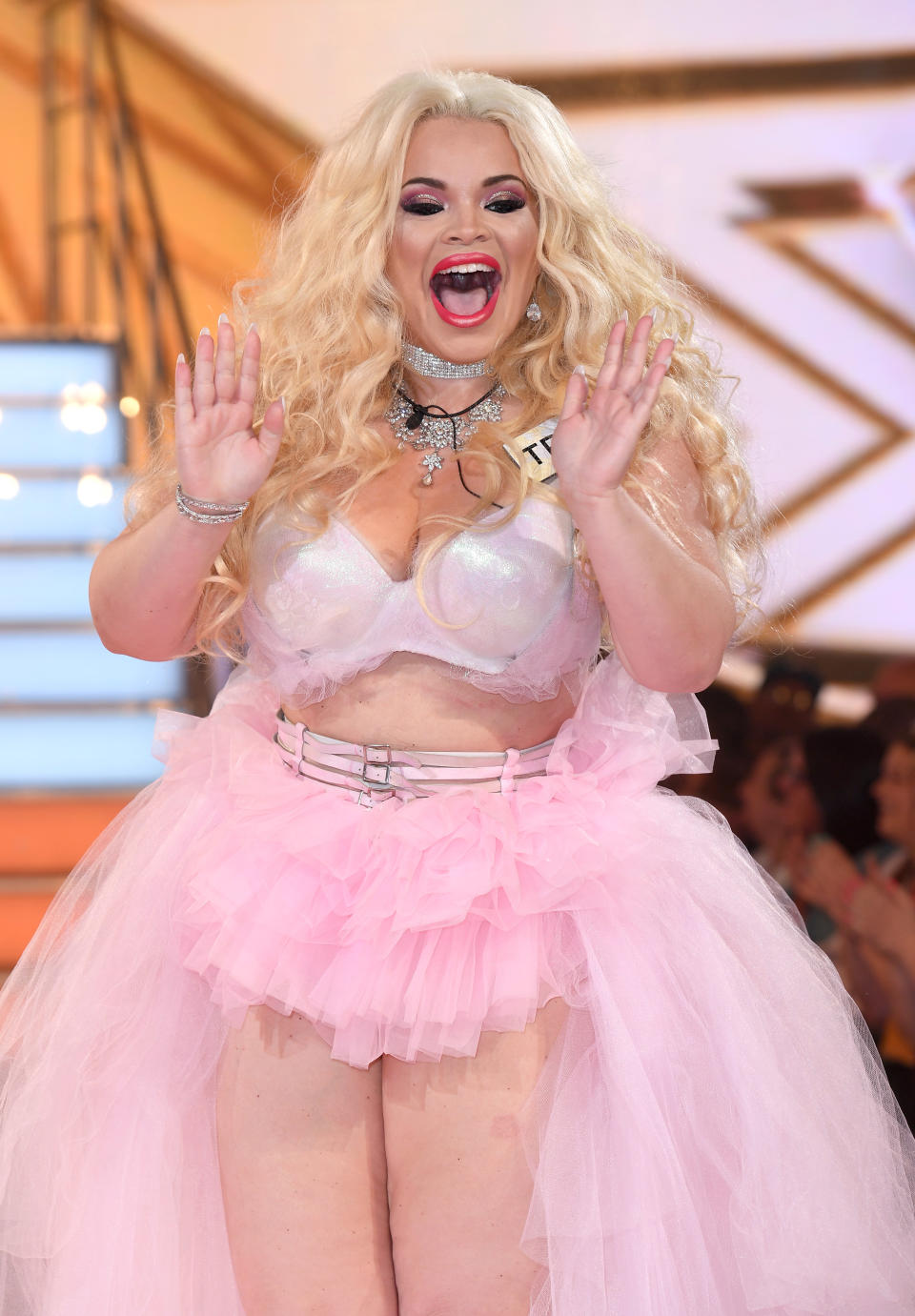 Trisha Paytas enters the Big Brother House for the Celebrity Big Brother