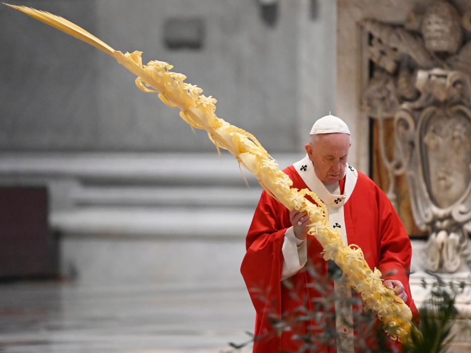 vatican city palm sunday