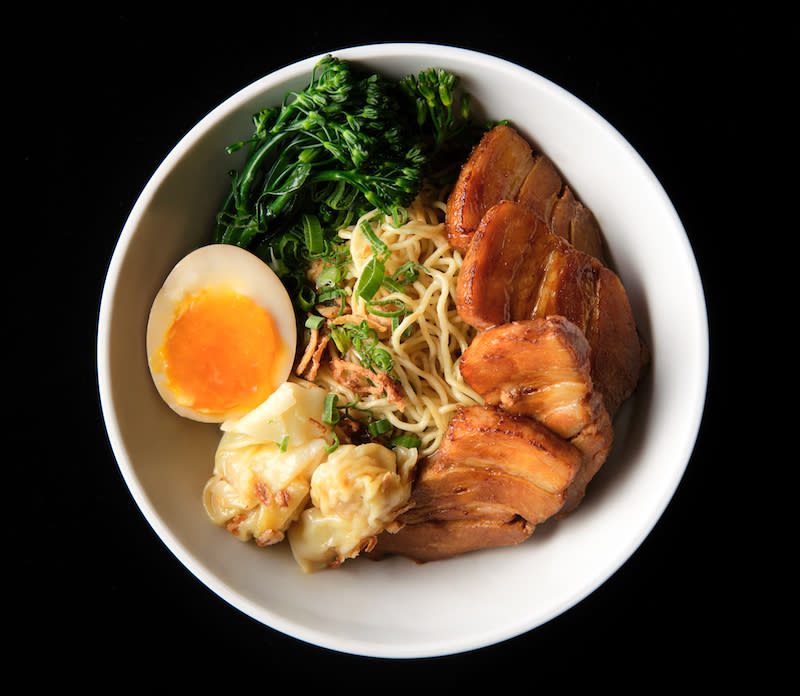 A bowl of Signature Char Siu Noodles