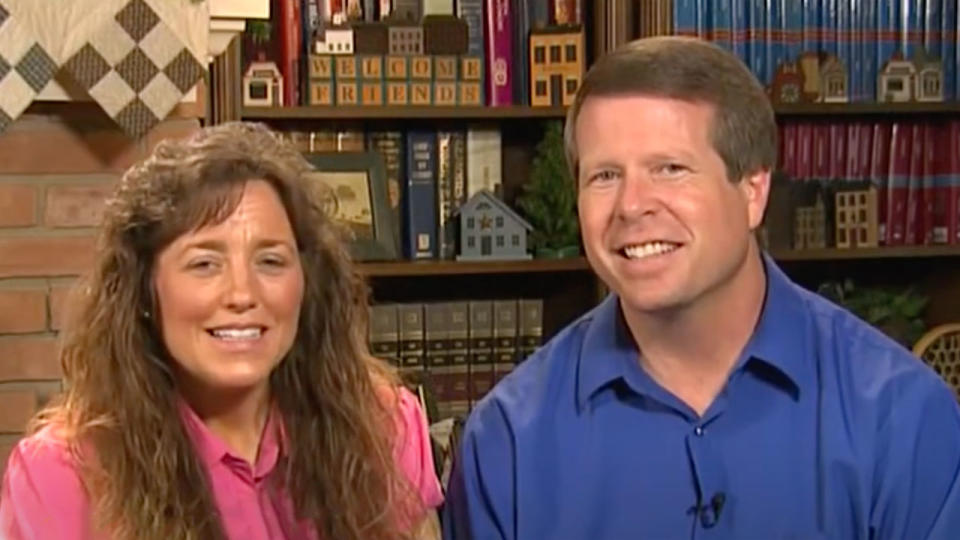 Jim Bob and Michelle do TLC interview screenshot.