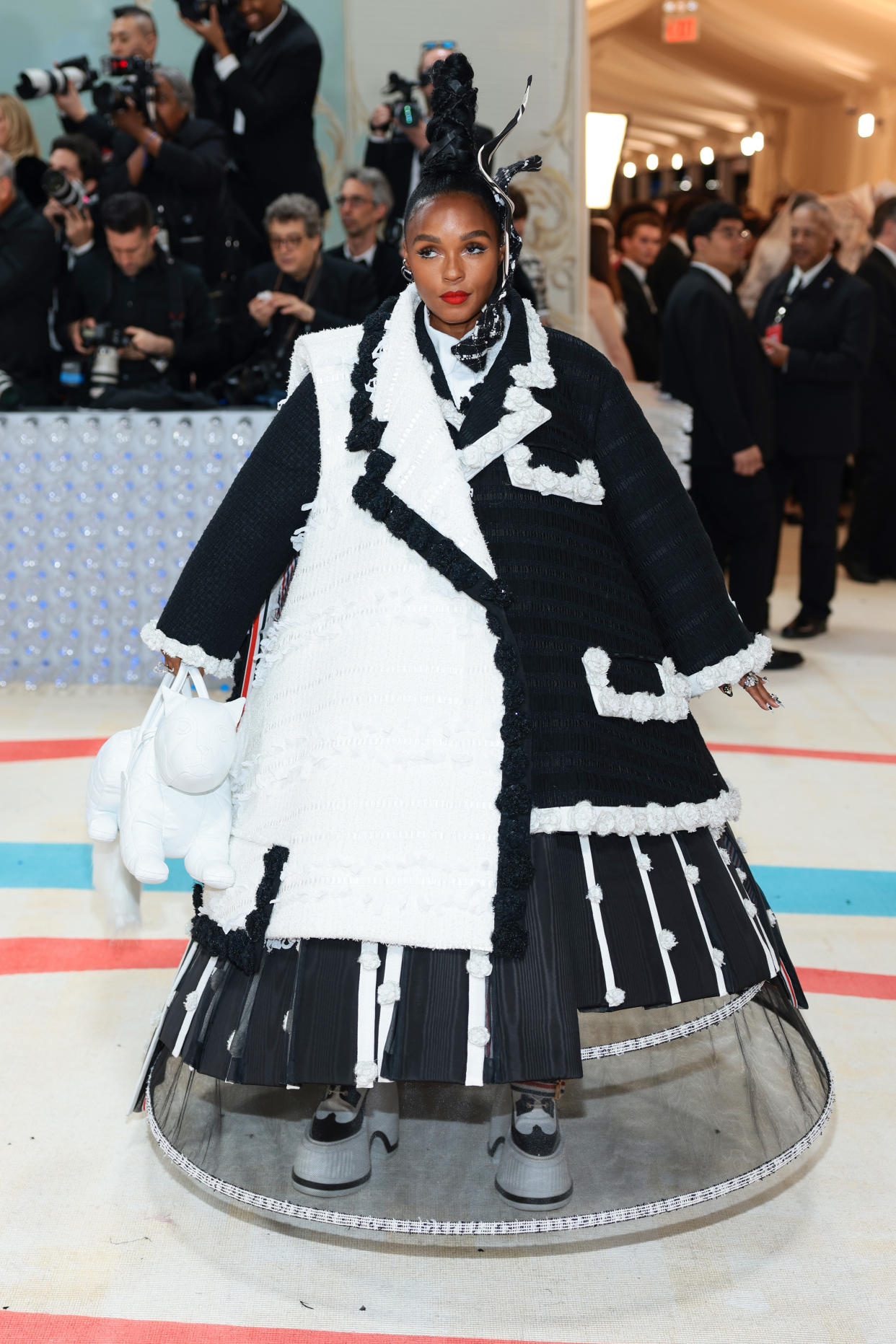 NEW YORK, NEW YORK - MAY 01: Janelle Monáe attends The 2023 Met Gala Celebrating 