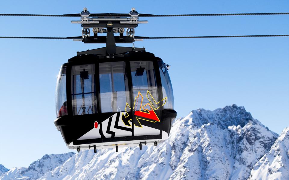 Silvrettabahn gondola